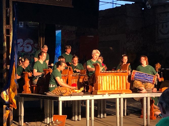 Gamelankonzert Gruppe "Suara Nakal" 2023 (Foto: Etienne Gilgien)