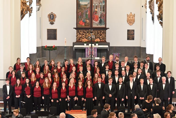 Der Leipziger Universitätschor führt Bachs Weihnachtsoratorium im Paulinum - Aula und Universitätskirche St. Pauli auf.